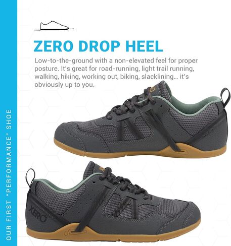 Xero Shoes Barefoot Shoes for Men | Prio Running Shoes for Men | Zero Drop, Minimalist, Wide Toe Box, Lightweight | Insignia Blue, Size 9 in Saudi Arabia