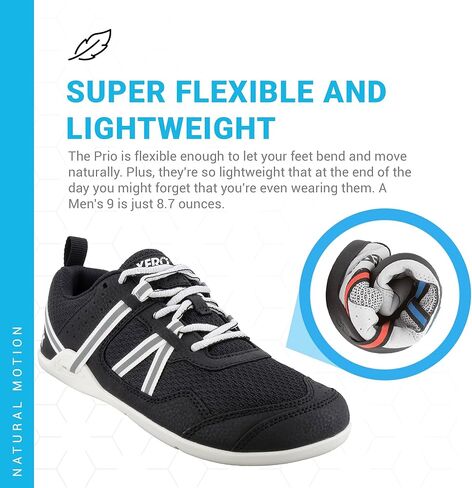 Xero Shoes Barefoot Shoes for Men | Prio Running Shoes for Men | Zero Drop, Minimalist, Wide Toe Box, Lightweight | Insignia Blue, Size 9 in Saudi Arabia