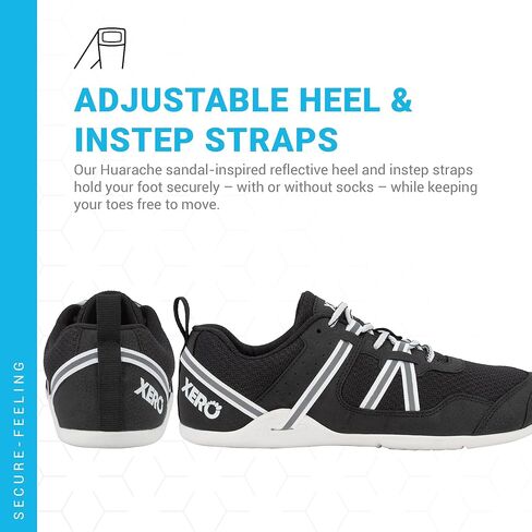 Xero Shoes Barefoot Shoes for Men | Prio Running Shoes for Men | Zero Drop, Minimalist, Wide Toe Box, Lightweight | Insignia Blue, Size 9 in Saudi Arabia