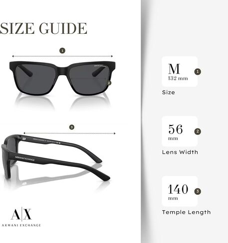 AX4026S 8239Z3 56MM Shiny Transparent Grey / Mirror Silver Polar Square Sunglasses for Men Women + BUNDLE With Designer iWear Complimentary Eyewear Kit, 56 in Saudi Arabia