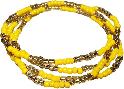 قلادة طوق Eleke Santeria Long للجنسين IFA الدين الأفريقي (7 القوى الأفريقية) in Saudi Arabia