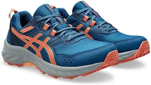 ASICS Women's Gel-Venture 9 Waterproof Running Shoes, 7.5, Black/Light Blue in Kuwait