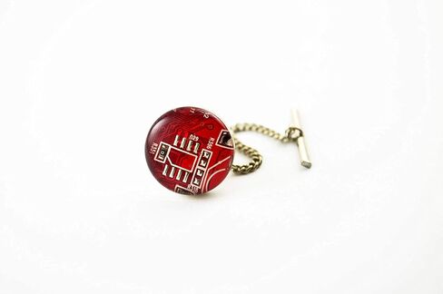 Recycled Circuit Board Tie Tack in Saudi Arabia