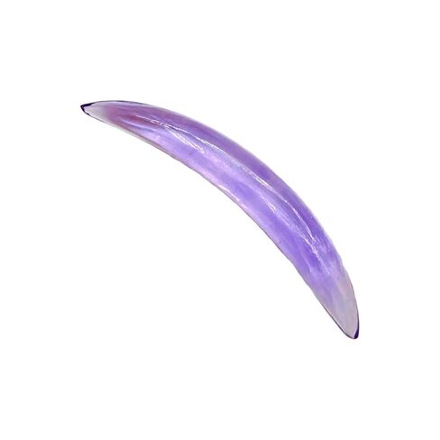 Uni Craft's Natural Amethyst Gemstone Handcrafted Septum Tusk Pincher Nose Piercing Naga Body Jewelry Gauge Size 12g (2mm) to 0000g (12mm) Customized Size & Wholesale Also Available (10g (2.5mm)) in Kuwait