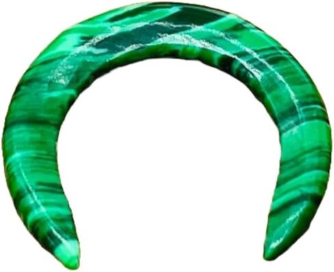 Malachite Crystal Tribal Septum Pincher & Spike Naga Body Piercing Jewelry Gauges, 12g (2mm) to 1/2 inch (12mm), Customized Size Available, Green (10g (2.5mm)) in Saudi Arabia