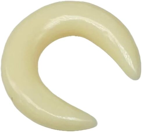 Synthetic Bone Crescent Septum Pincher Piercing Gauges, Sizes 2mm to 12mm (3.5 mm (7 g)) in Saudi Arabia