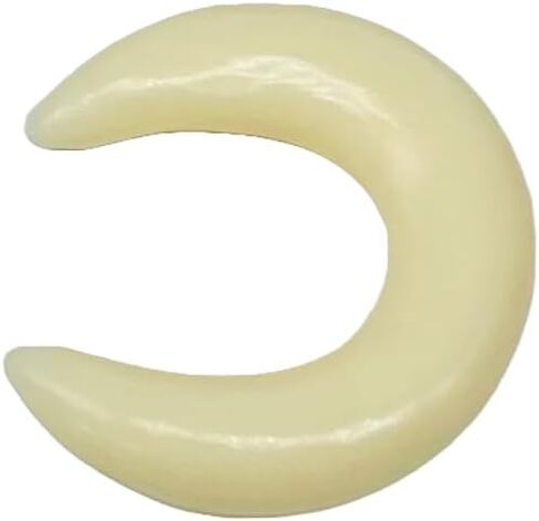 Synthetic Bone Crescent Septum Pincher Piercing Gauges, Sizes 2mm to 12mm (3.5 mm (7 g)) in Saudi Arabia