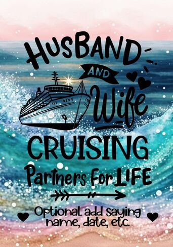 تزيين باب سفينة الرحلات المغناطيسية المخصصة ، لافتة باب سيروز كبيرة ، زوج وزوجة يبحر الشركاء مدى الحياة ، ديكور مخصص للرحلات البحرية ، علم سفينة الرحلات البحرية (بدون تخصيص) in Kuwait