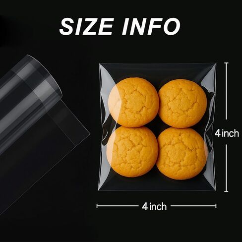 200pcs أكياس ملفات تعريف الارتباط واضحة أكياس السيلوفان الختم الذاتية ، والأكياس القابلة لإعادة بيعها لإعطاء هدايا تغليف ملفات تعريف الارتباط ، والملفات ذاتية اللمسات الالتصاق الحلوى الحلوى. in Kuwait