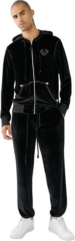 True Religion Men's Velour Big T Jogger in Saudi Arabia