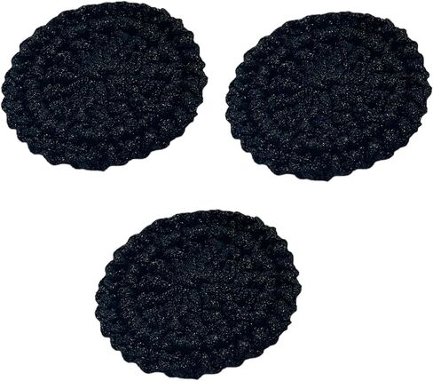 حزمة Scrubbies الطبق من 3 نايلون نايلون ناعمة ومتينة للأواني ، المقلاة ، الأطباق ، قمم الموقد ، الخضار (الشوك الأزرق) in Kuwait