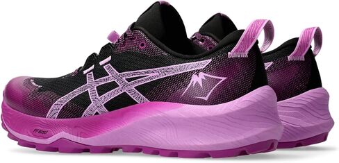 ASICS Women's Gel-Trabuco 12 Running Shoe, 9.5, BlackBerry/Light Blue in Saudi Arabia