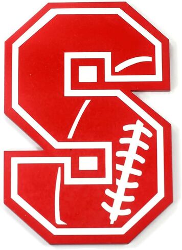 Sports Themed Wooden Letter for Boy's Room - Sports Room Decor (Football) in Saudi Arabia