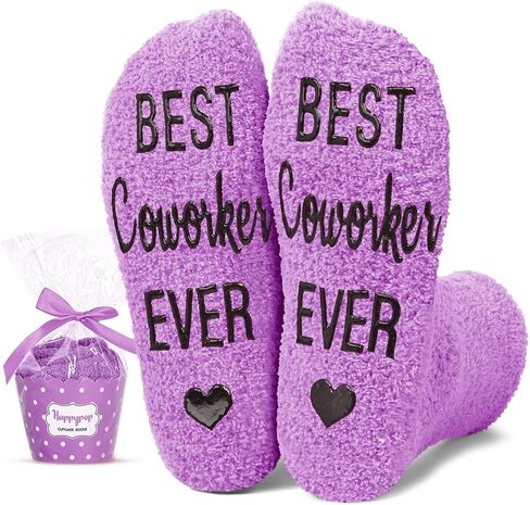 HAPPYPOP Funny Congratutions Gifts For Her Sober Gifts, Fuzzy Graduation socks Inspirational Cancer Motivational Cupcake Socks in Kuwait