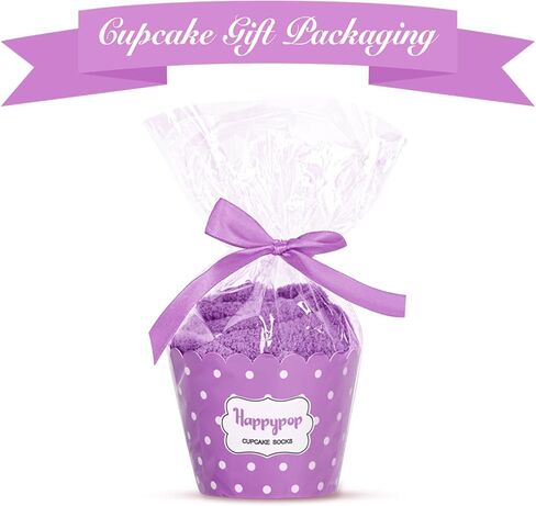 HAPPYPOP Funny Congratutions Gifts For Her Sober Gifts, Fuzzy Graduation socks Inspirational Cancer Motivational Cupcake Socks in Kuwait
