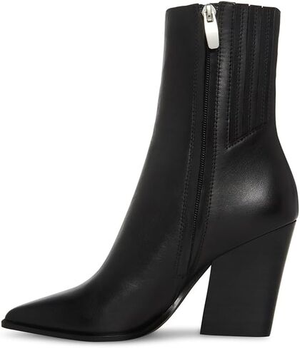 Steve Madden Women's Rickki Ankle Boot, Tan Suede, 5.5 in Saudi Arabia