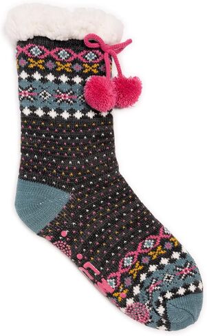 MUK LUKS Women's Tall Cabin Sox (1 Pair Pack) in Kuwait