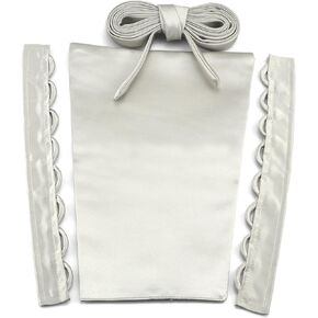 Corset Kit Zipper Replacement Adjustable Satin Corset Back Kit Lace Up for Wedding Dress Prom Dress in Kuwait