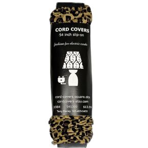 Leopard Twill Cord Cover (54" slip-on)