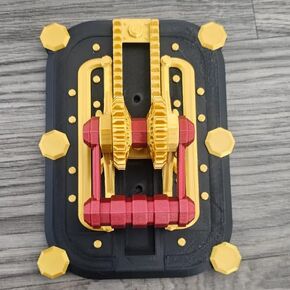 3D Printed Steampunk Decora Rocker Throw Switch, Frankenstein Light Switch Cover, Light Switch Cover Plate, Toggle Wall Plate Cover (Black)