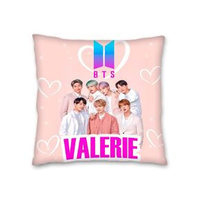 BTS 2 Pillow with Name - 16in insert included