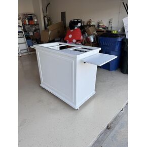 Collapsible Snack Cart, Catering Cart, Wedding Gift, Charcuterie Cart (Grand Model)