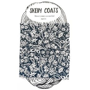 Blue Floral Skein Coat