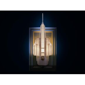 Europe LDS Temple Night Light Gift (Outlet Plug-in, LED, Dusk-to-Dawn Sensor) (Freiburg, Germany)