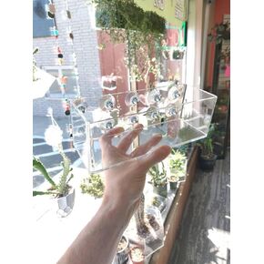 Rectangle Window Planter (5" wide x 2" wide x 2" tall)