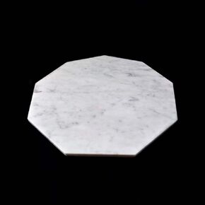 Cake Stand Carrara Marble Wedding Cupcake Base Serving Tray Centerpiece Geometric - 17 20 Inch