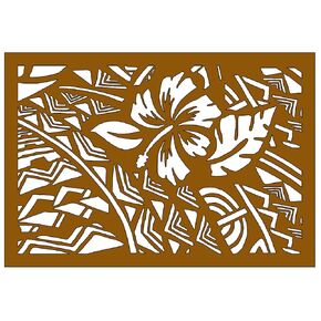Hawaiian Life Stencil