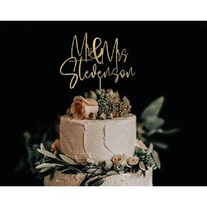 Wedding Cake Toppers, Wedding Cake Toppers Bride and Groom, Custom Cake Topper, Customize Your Own Anniversary Mr and Mrs Cake Topper
