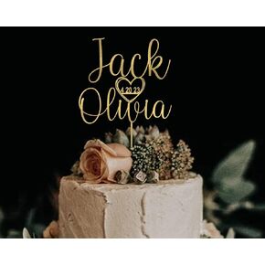 Wedding Cake Toppers, Wedding Cake Toppers Bride and Groom, Custom Cake Topper, Customize Your Own Anniversary Mr and Mrs Cake Topper
