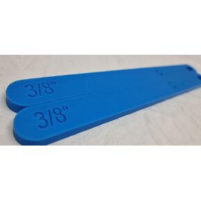 Extra Long Dough Sticks, 12 inch Length 3/8 Thickness, Custom Color