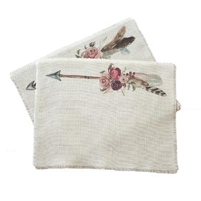 Boho Arrow Placemats - set of two