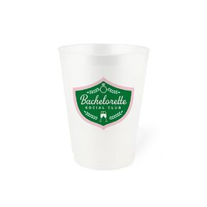 Stag & Hen Bachelorette Social Club Bachelorette Party Cups - 12 Pack ، 16 Oz Cup | Drinkware المخصص لـ Country Club Golf Golf Surned Bridal Shower ، حفلة خطوبة | هدايا وصيفات الشرف ، تفضل in Kuwait