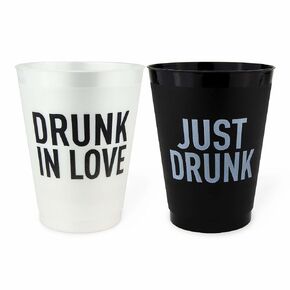 Stag & Hen Bachelorette Social Club Bachelorette Party Cups - 12 Pack ، 16 Oz Cup | Drinkware المخصص لـ Country Club Golf Golf Surned Bridal Shower ، حفلة خطوبة | هدايا وصيفات الشرف ، تفضل