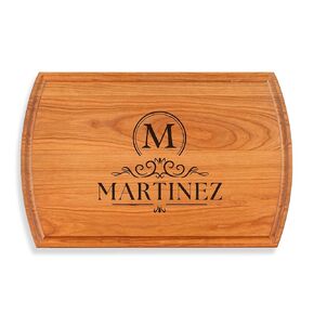 Personalized Cutting Board - Wooden Customized Gifts for Kitchen & Charcuterie - Custom Wedding, Newlyweds, Bridal Showers, Anniversary, Housewarming, Engagement Gifts for Couples