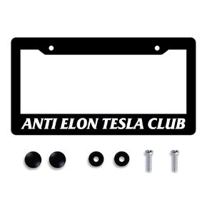 Anti Elon Tesla Club Anti-Elon F Elon Bought This Before He Went Crazy Musk Tesla Model Car Accessory Meme Car License Plate Frame