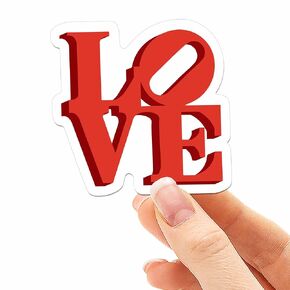 ملصق Love Philly - مدينة Love Brotherly Philadelphia ملصقات لزجاجة ماء Hydroflask - شارات بنسلفانيا لطيفة للكمبيوتر المحمول