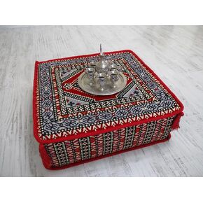 Footstools,Ottomans,Arabic coffee table,arabic floor table,kilim poufs,Poufs,Pet bed,turkish poufs MA 99 (Covers ONLY)