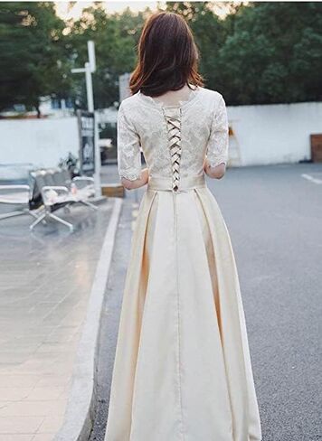 Corset Kit Zipper Replacement Adjustable Satin Corset Back Kit Lace Up for Wedding Dress Prom Dress in Kuwait