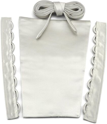Corset Kit Zipper Replacement Adjustable Satin Corset Back Kit Lace Up for Wedding Dress Prom Dress in Kuwait