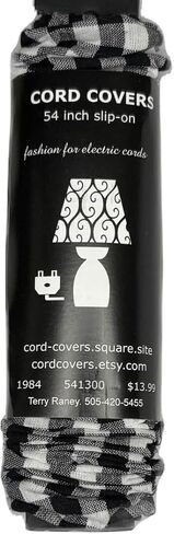 Black Gingham Cord Cover (54 wrap-on) in Saudi Arabia