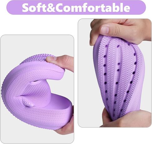 LIZICU Kids Cloud Slides 丨 شباشب وسادة للأولاد والبنات 丨 صنادل حمام سريعة الجفاف 丨 شباشب صيفية لحمام السباحة على الشاطئ | نعل سميك غير قابل للانزلاق in Saudi Arabia