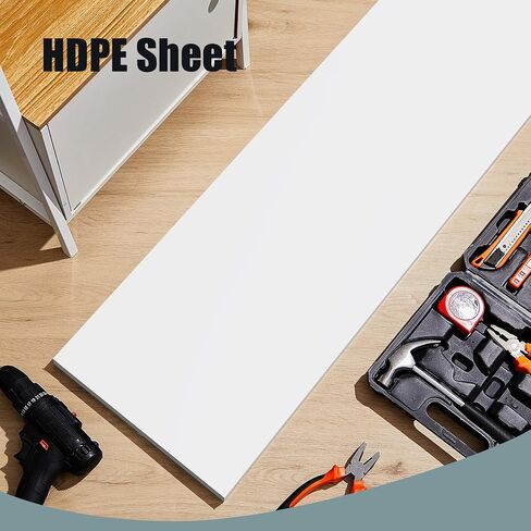 Black HDPE Plastic Sheet 3/4" x 12" x 48'' Hard HDPE Sheet Polyethylene Sheet, High Density Polyethylene Board for Crafts Flat Panel DIY Materials for Home Decor Handcrafts in Saudi Arabia