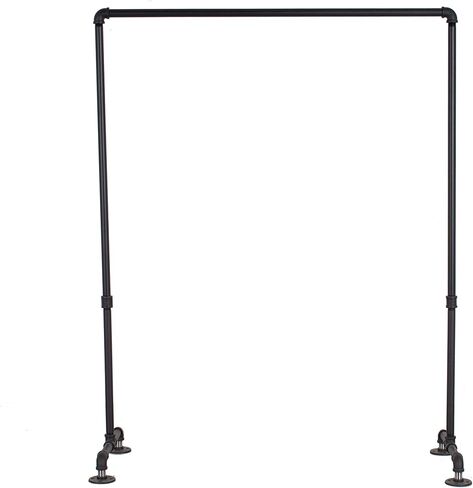 Industrial Pipe Clothing Garment Rack by William Robert's Vintage in Kuwait