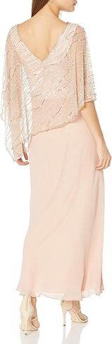 J Kara Women's Petite Capelet Dress in Kuwait
