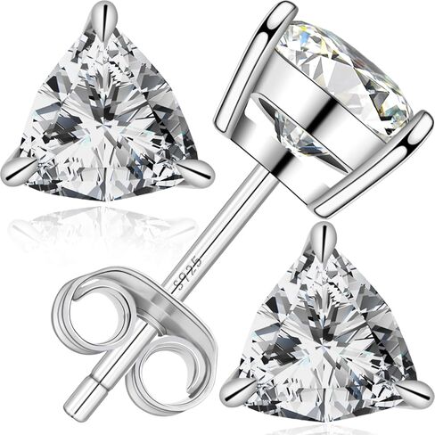 Tunzug Starfish Moissanite Earrings Lab Cultured Diamonds 925 Sterling Silver Hypoallergenic Dangle Earrings in Kuwait