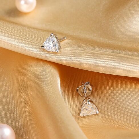 Tunzug Starfish Moissanite Earrings Lab Cultured Diamonds 925 Sterling Silver Hypoallergenic Dangle Earrings in Kuwait